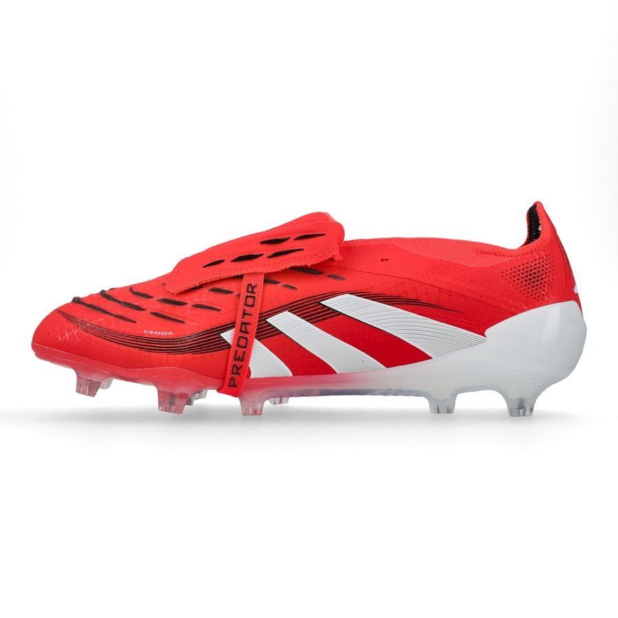adidas Predator Elite Fold-over Tongue FG Pure Victory - Lucid Red/Blanc/Noir
