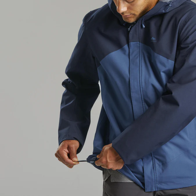 Decathlon Quechua - Jaqueta impermeável masculina Quechua MH150