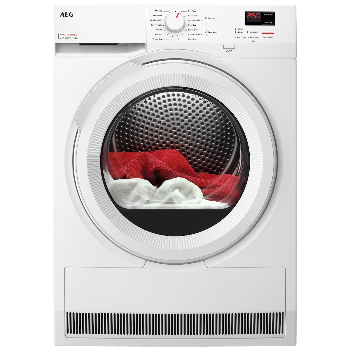 AEG Tørketrommel TR702E84E (Hvit)