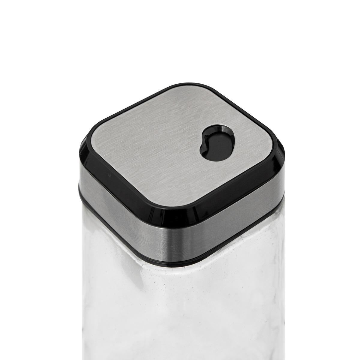 SET SALIERE ET POIVRIERE VERRE ET INOX