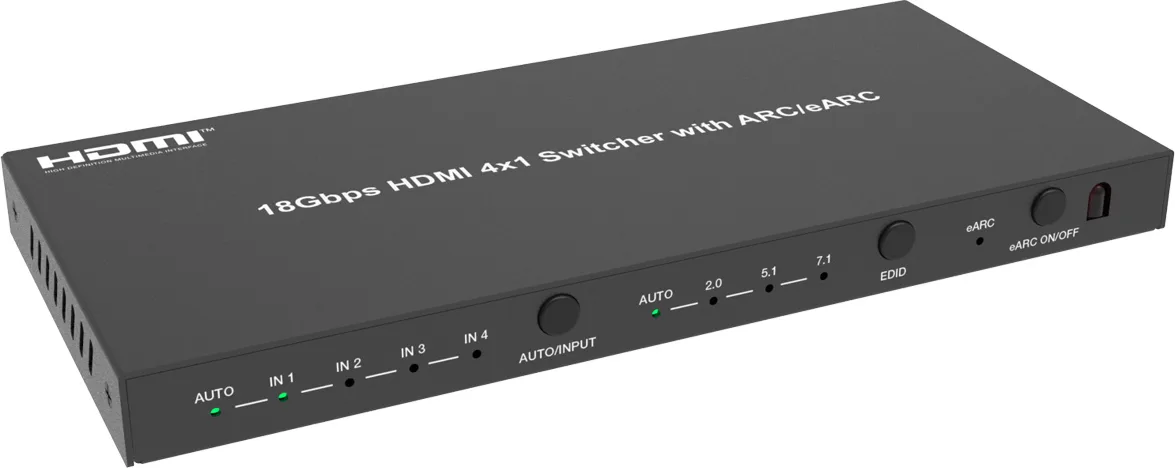 DVDO 4K HDMI 4-1 Switcher HDR ARC Commutateurs, switch et sélecteurs
