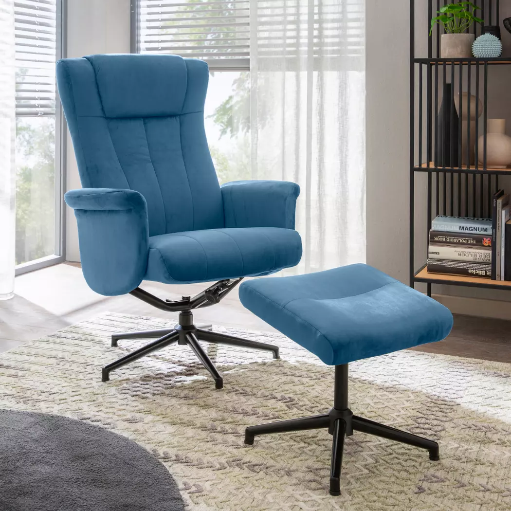 Sessel mit Hocker Linz