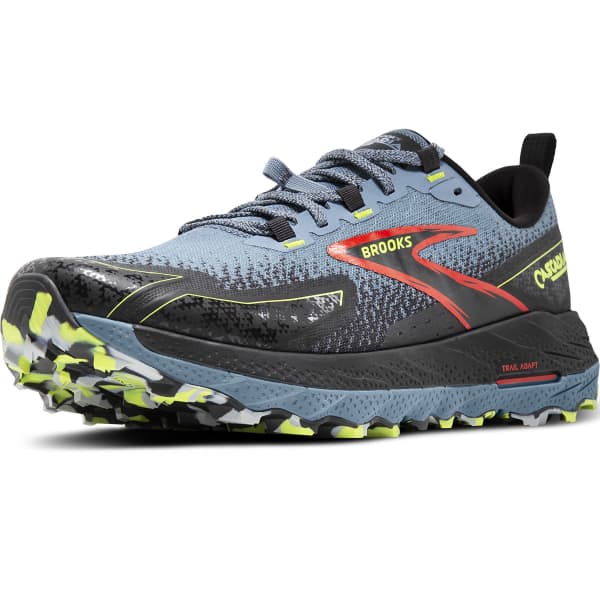 Chaussure trail BROOKS CASCADIA 18 CITADEL/EBONY/LIME