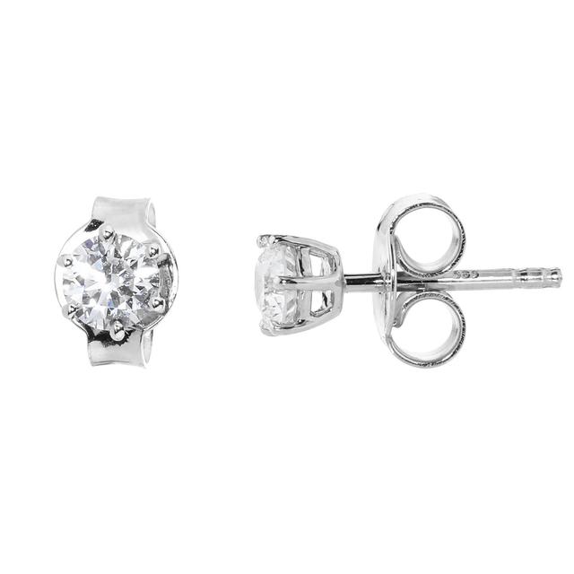 Brillant-Ohrstecker, LG, Top Wesselton, Gold 585 poliert