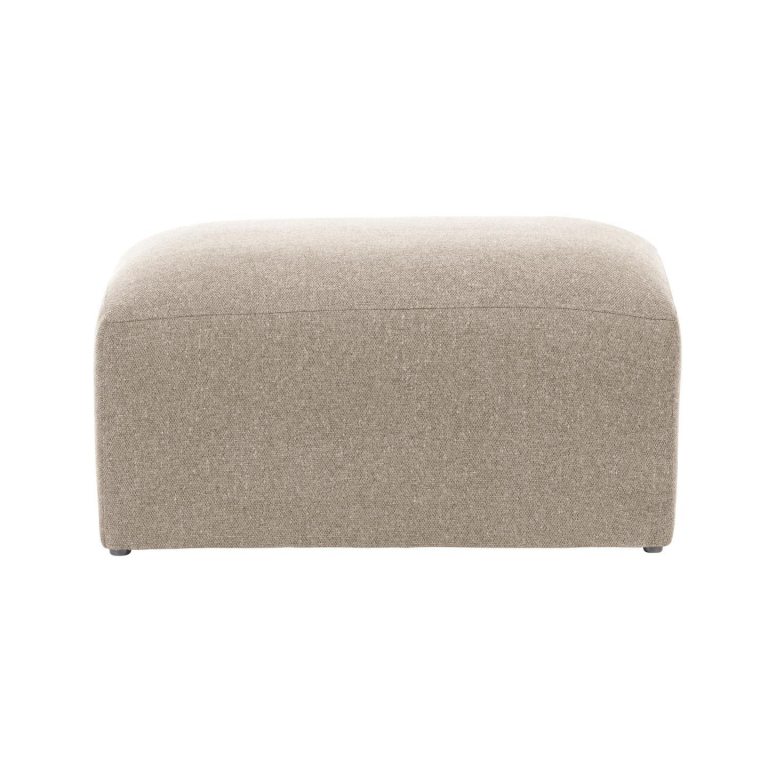 Kave Home Blok poef 90x70 roze corduroy