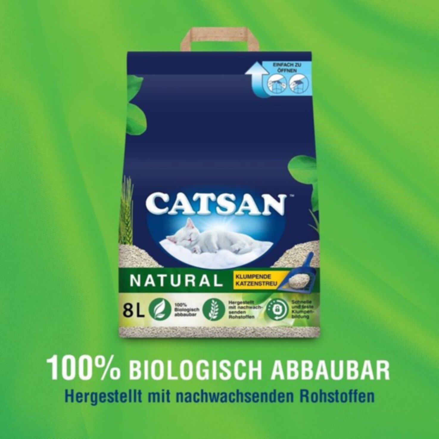 Catsan Natural Katzenstreu klumpend