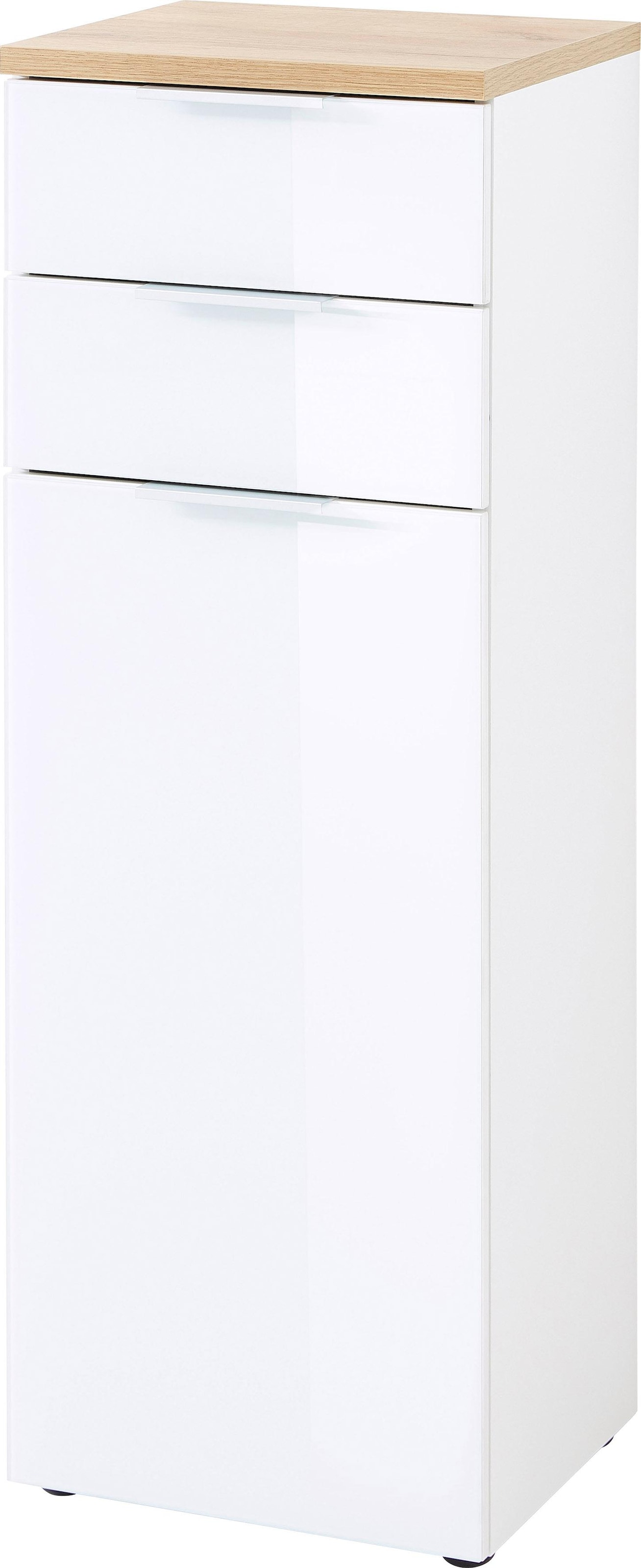 GERMANIA Midischrank »Pescara« Front mit Glasauflage