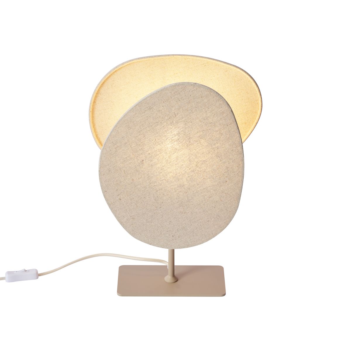Japandi tafellamp beige - Organica
