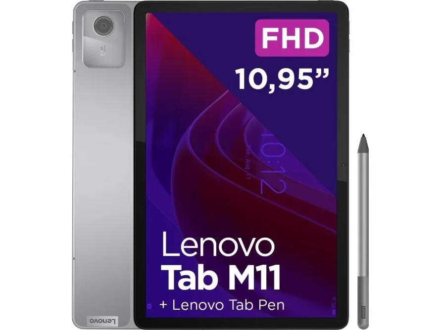 Lenovo Tab M11 ZADA - Tablet - Android 13 eller senere - 128 GB eMMC - 11