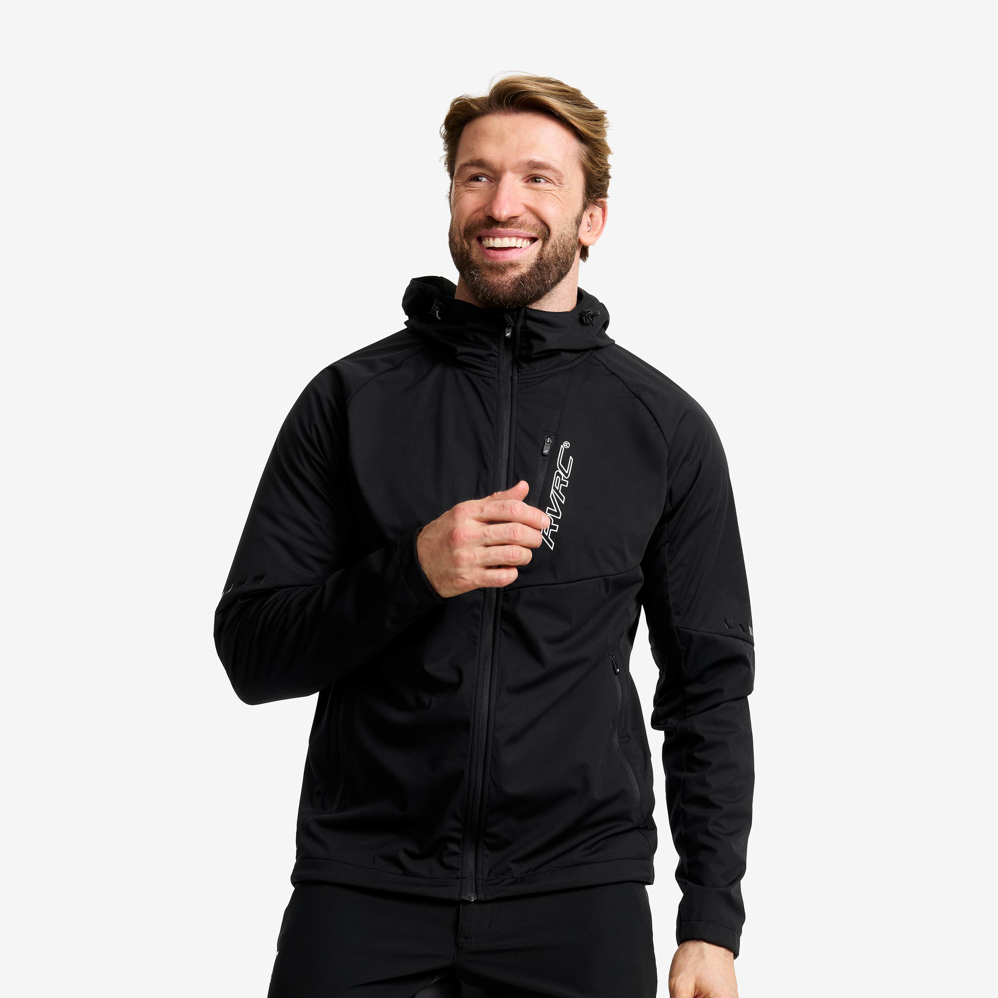 Pure Softshell Jacket Herre Black