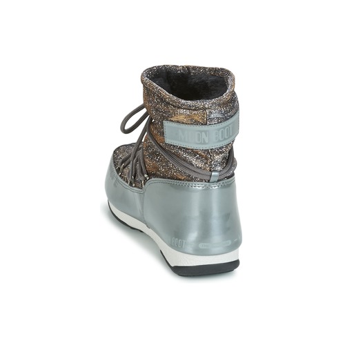 Moon Boot - MOON BOOT LOW LUREX - Gris / Argent