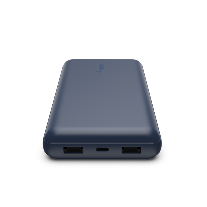 (15W) 20000mAh Boost Charge Dual USB A / USB C Powerbank Ladegerät (BPB012BTBL) - Blau