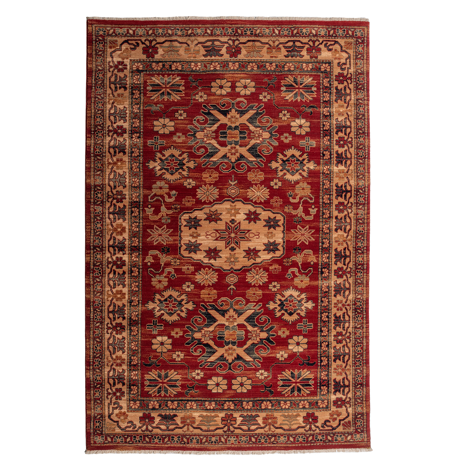 Teppich SAHARNA - rot-multicolor - 160x230 cm