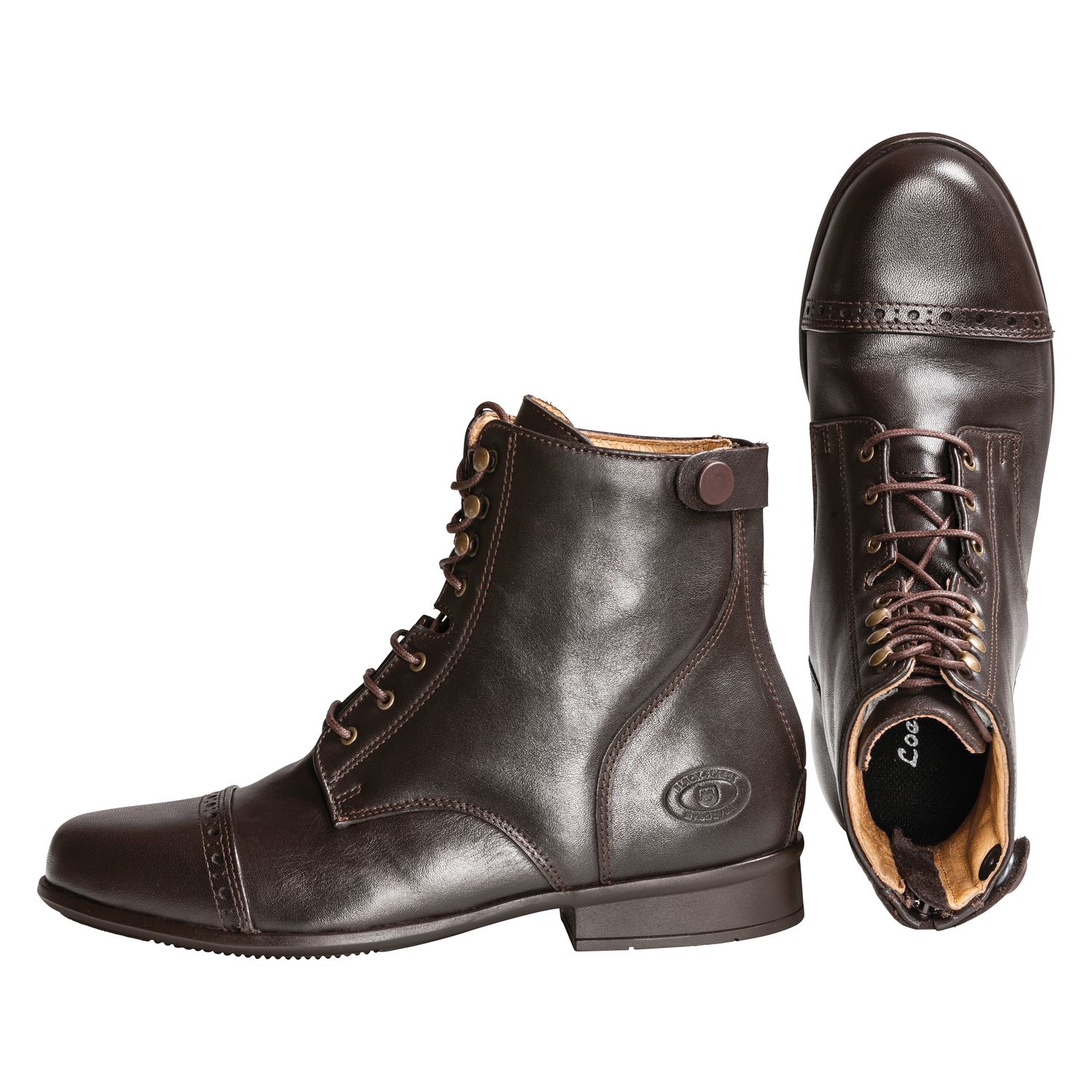 black forest Schnürstiefelette Bolzano  - mokka
