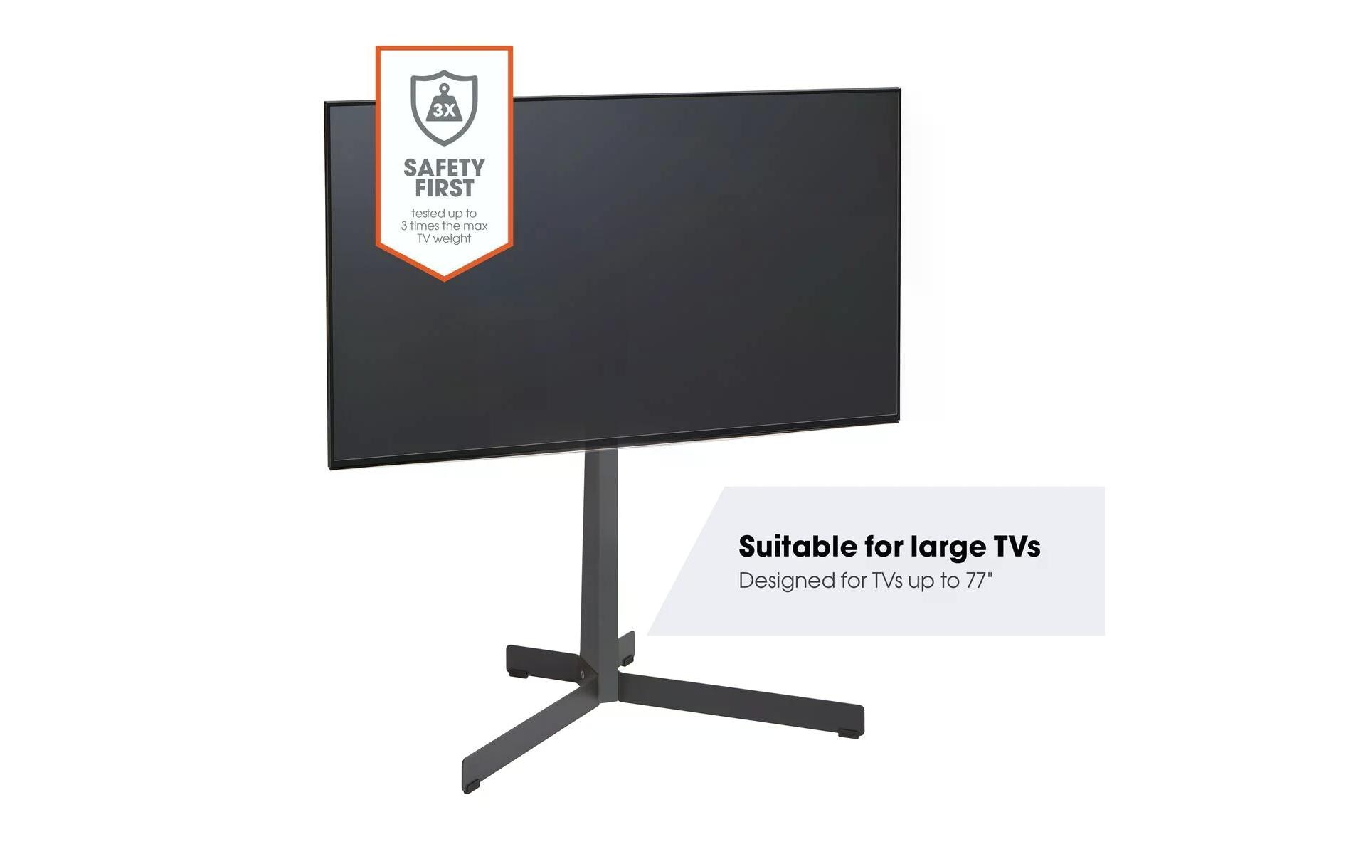 Standfuss TVS 3690 Schwarz<br>Schwenkbarer TV-Ständer