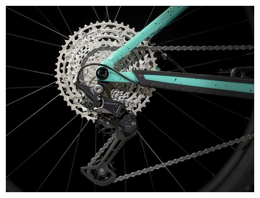 VTT Semi-Rigide Trek Roscoe 7 Shimano Deore 12V 27.5'' Vert Miami / Noir
