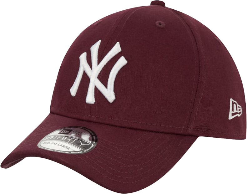New York Yankees Essential 39Thirty Cap Maroon/White
