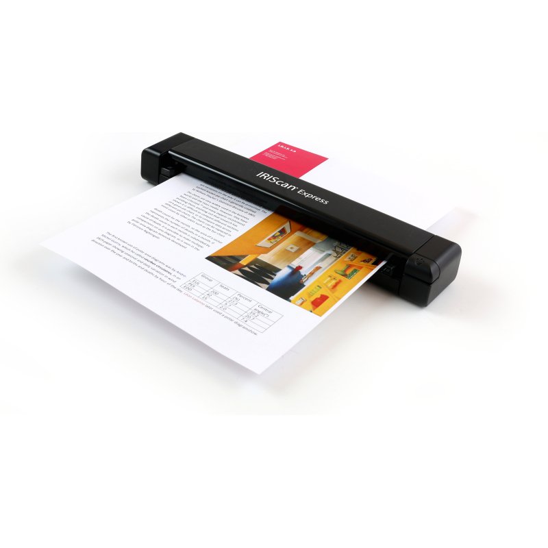 I.R.I.S. IRIScan Express 4 Alimentation feuille à feuille de scanner 1200 x 1200 DPI A4 Noir