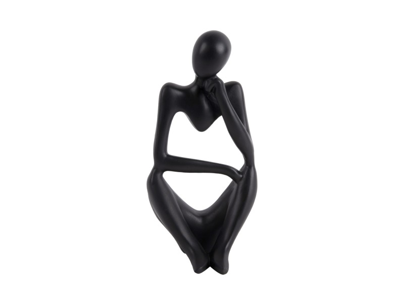 Statue Wondering PT4022BK Black