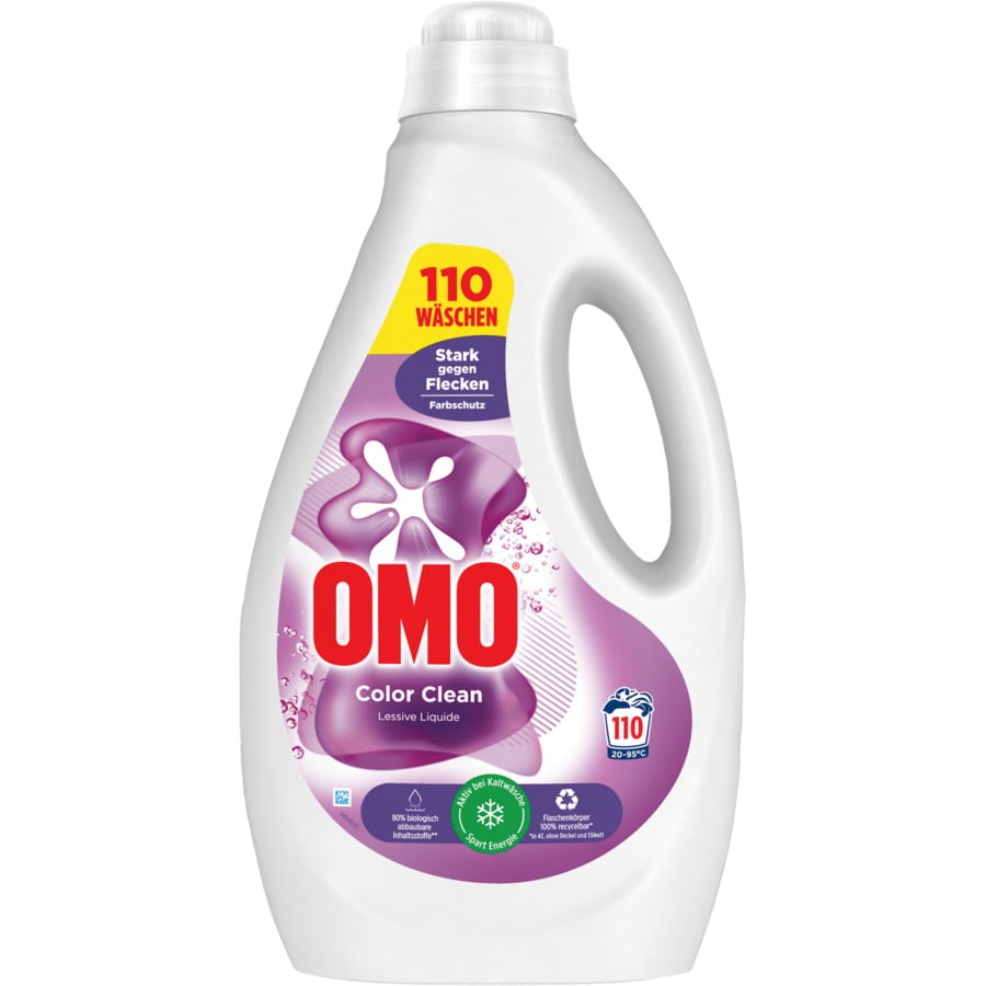 Omo Flüssigwaschmittel Universal 110 Waschgänge