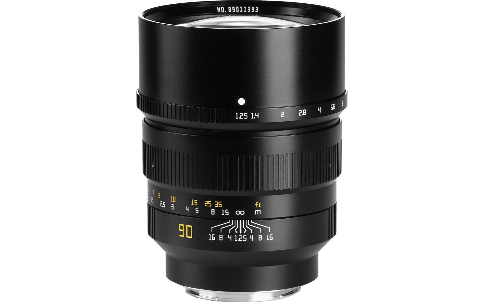 Festbrennweite 90mm F/1.25 – Sony E-Mount<br>Kompaktes Festbrennweitenobjektiv mit angenehmer Bokeh-Qualität