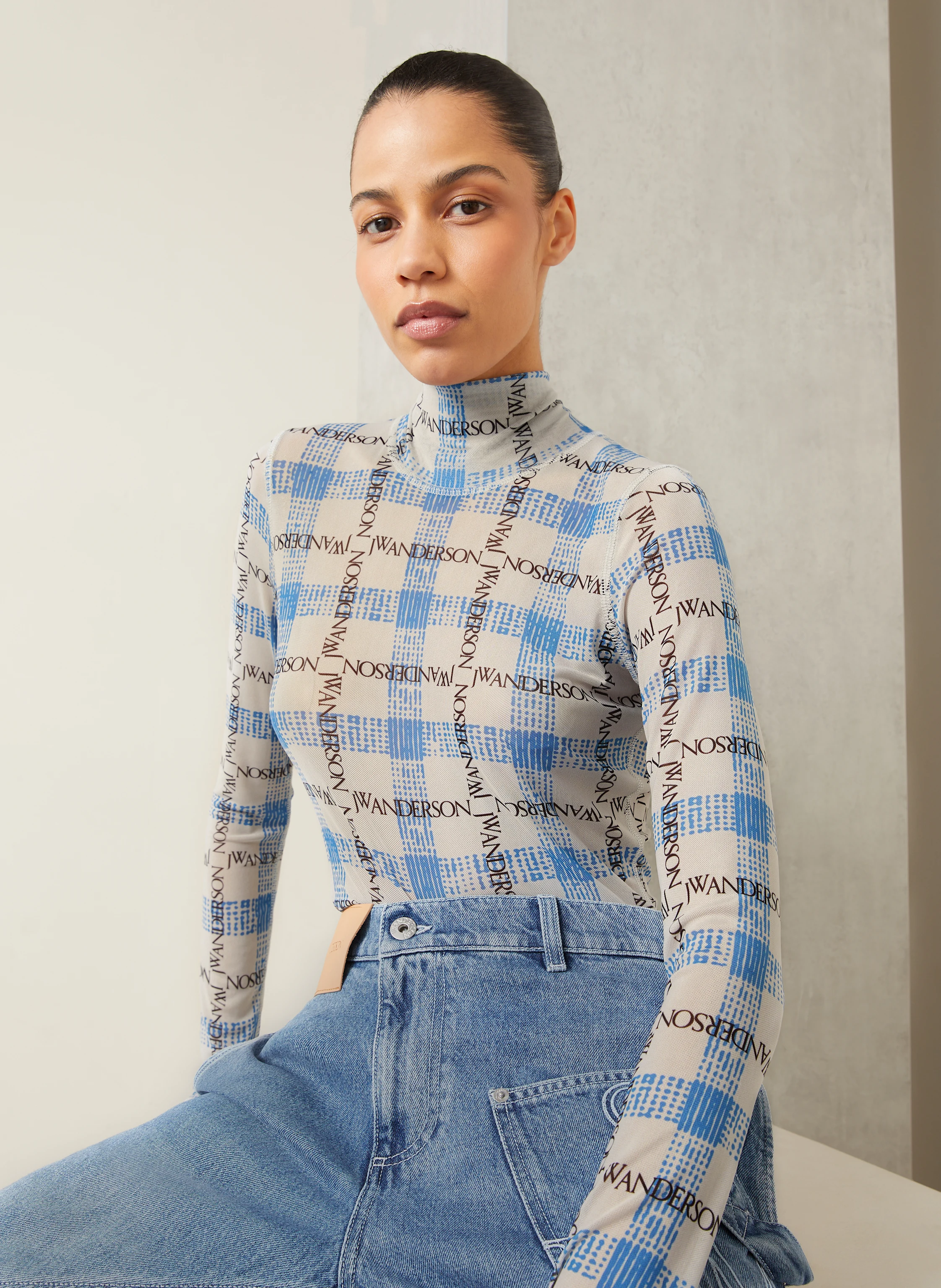 JW ANDERSON Longsleeve aus Mesh