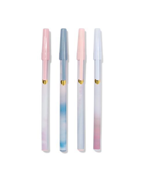 4 stylos