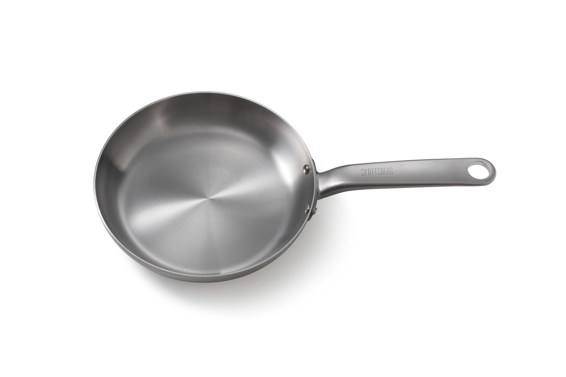 Skottsberg - Stainless Steel - Koekenpan - Ovenbestendig -24 cm