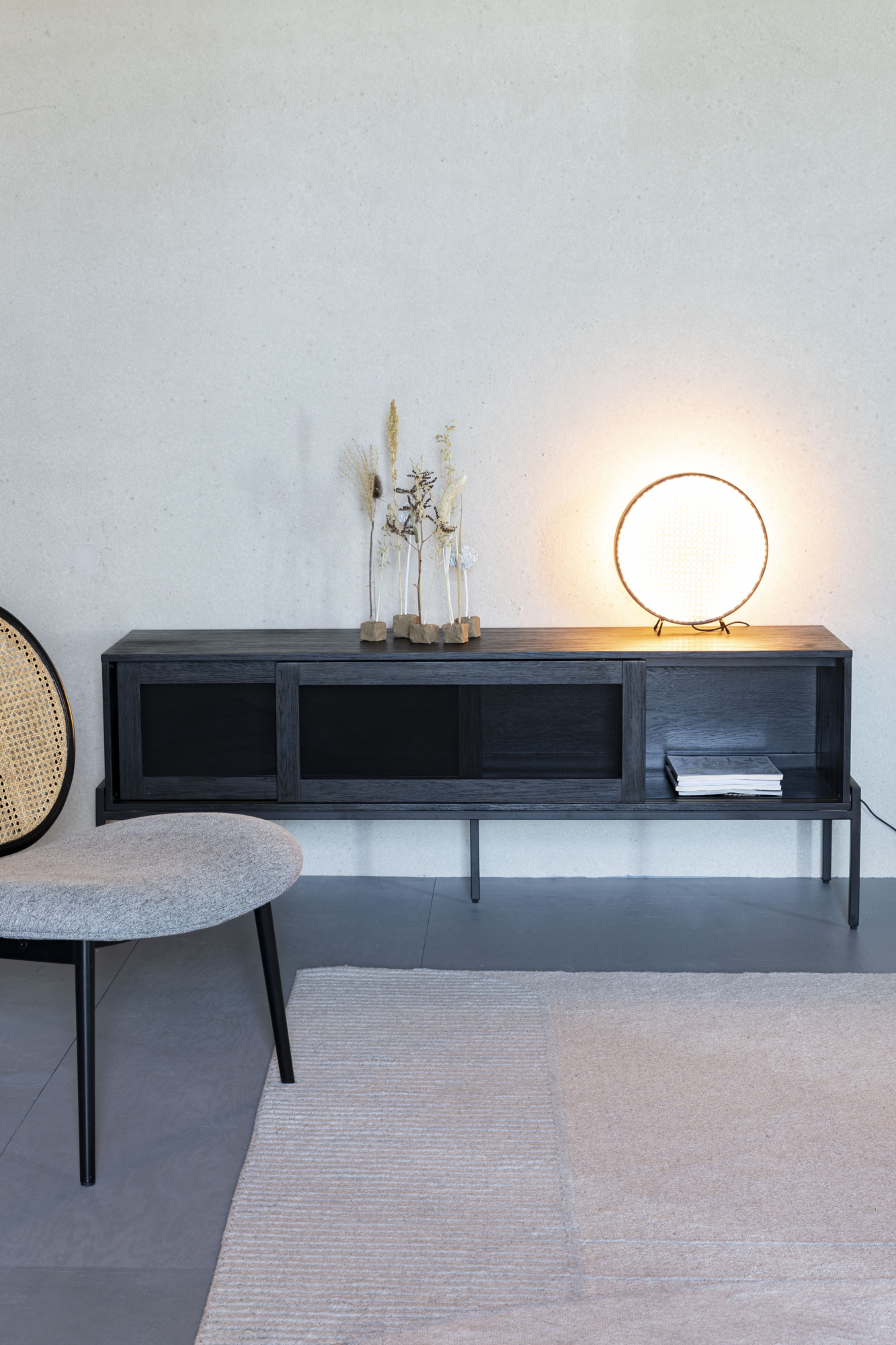 Zuiver dressoir Hardy Zuiver Hardy dressoir zwart eiken