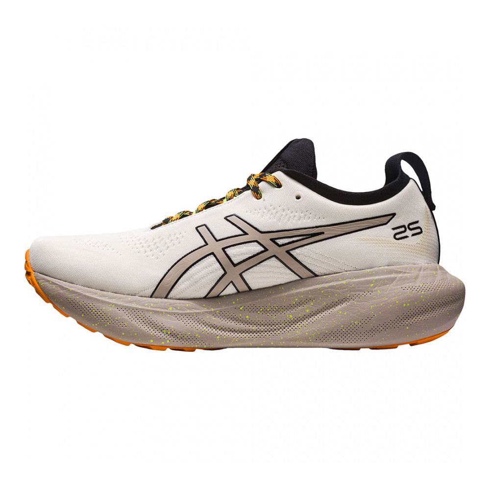 Asics GEL-NIMBUS 25 TR - Chaussures running Homme nature bathing/neon lime