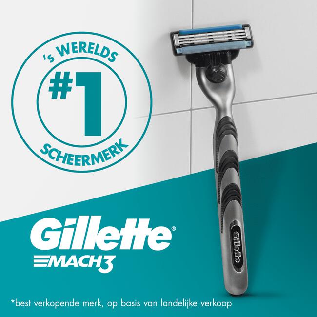 Gillette Mach3 Navulmesjes Duopak 2x5 Stuks