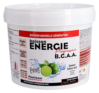 Boisson énergétique Fenioux Multi-Sports Energie Progressive BCAA Citron vert - 1.5kg