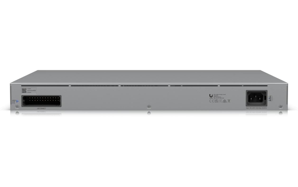 PoE++ Switch UniFi USW-Pro-Max-24-PoE 26 Port<br>Ein Layer-3-Etherlighting-Switch mit 24 Anschlüssen und PoE++-Ausgang mit hoher Leistung