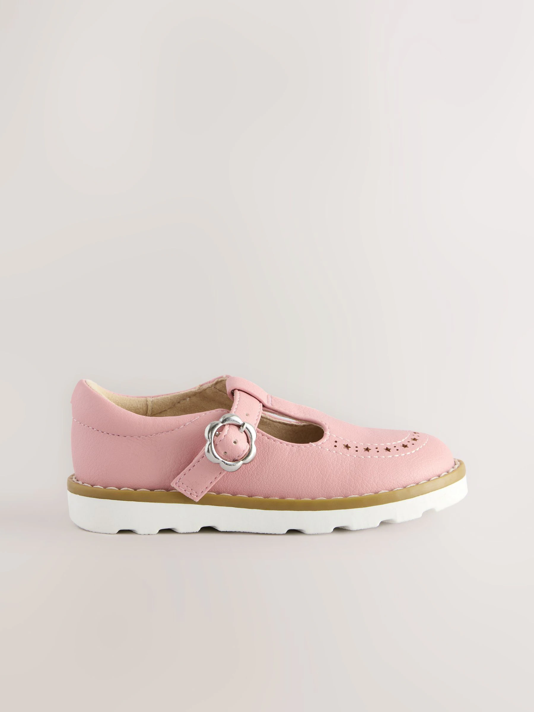 Roze - Schoenen met T-bandje