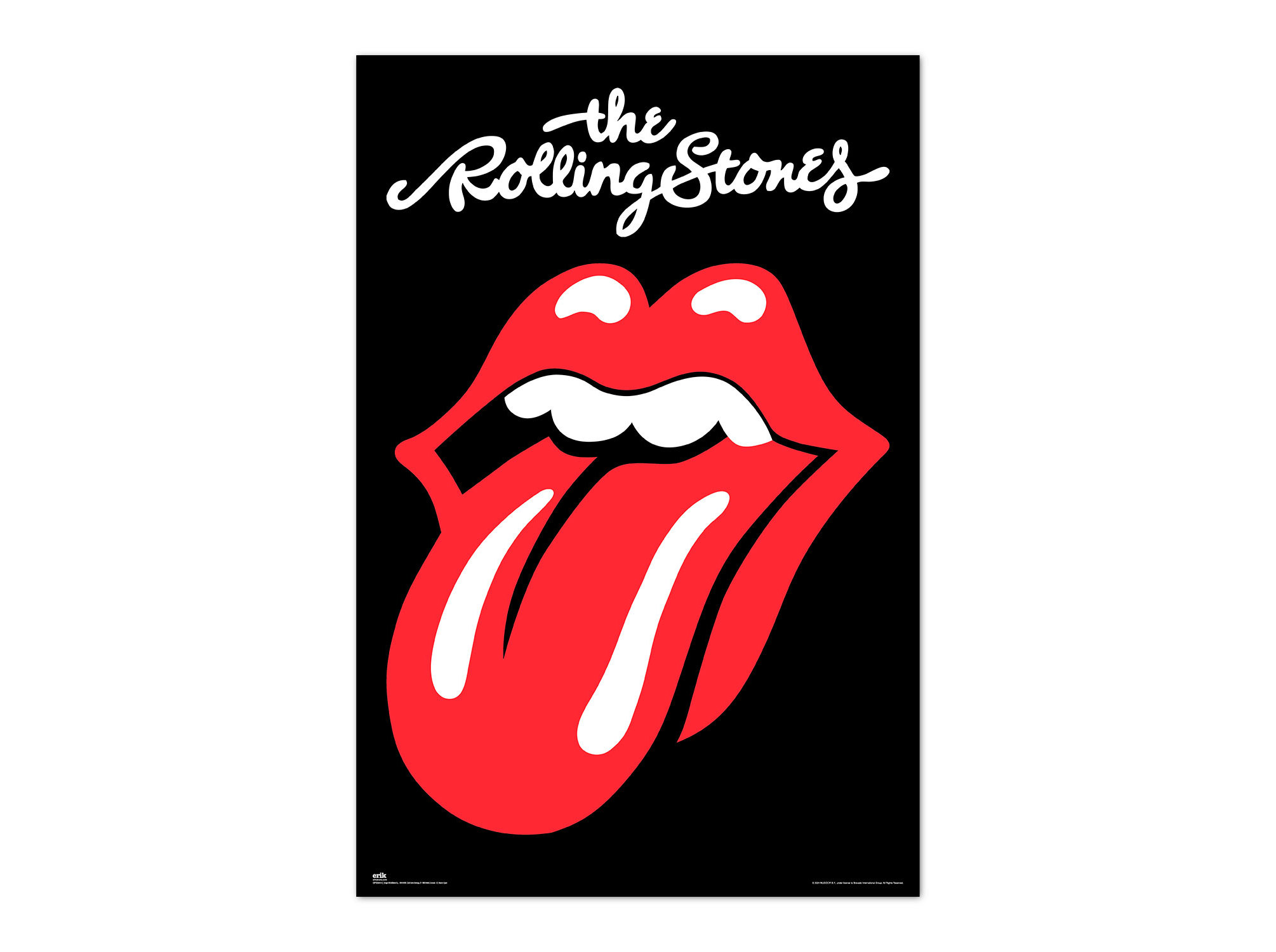 POSTER ROLLING STONES ERIK