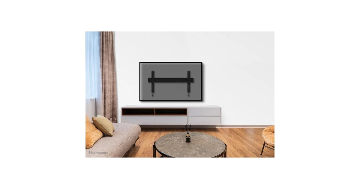 NeomountsSelect WL30S-850BL18 vlakke wandsteun bevestiging  (Zwart)