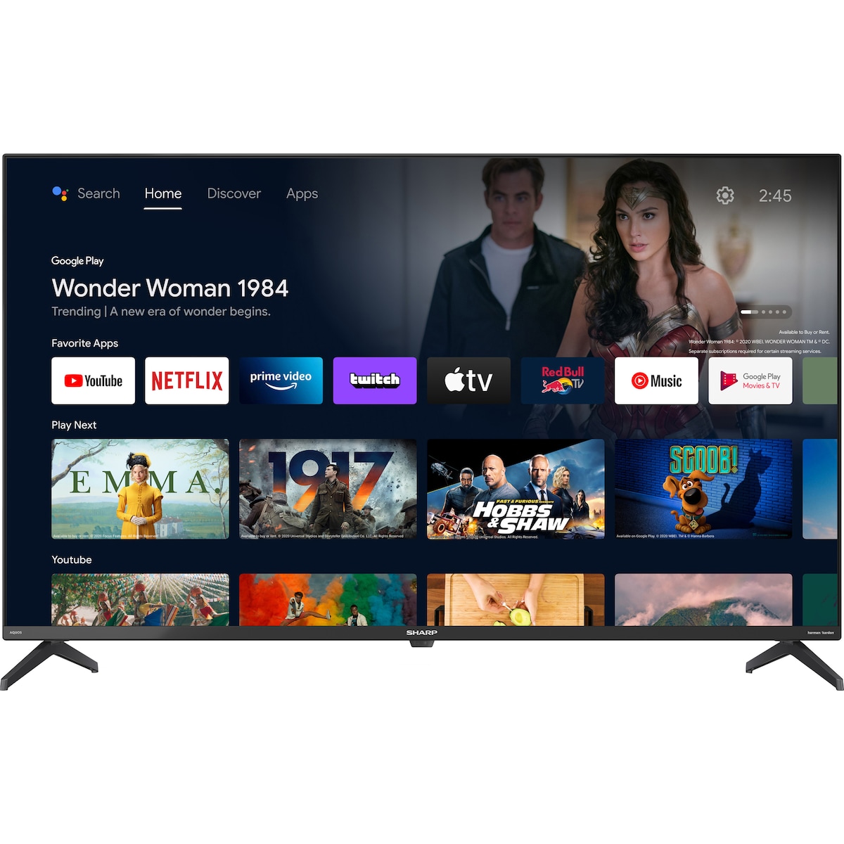 Sharp 65” FN7EA 4K LED TV (2022)