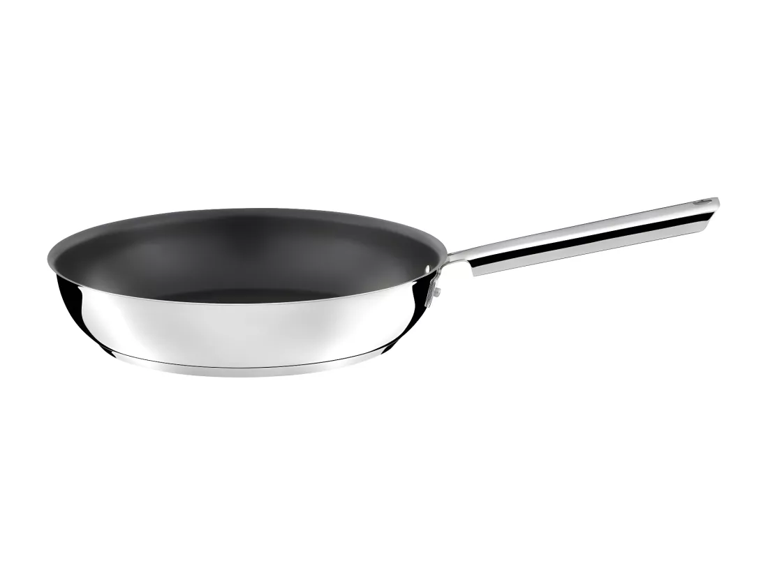 Elysée - Poêle 24cm inox revêtement anti-adhérent