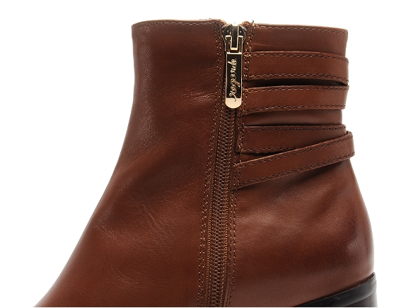 Regarde le ciel boots bottine talons femme sisko 02 marron