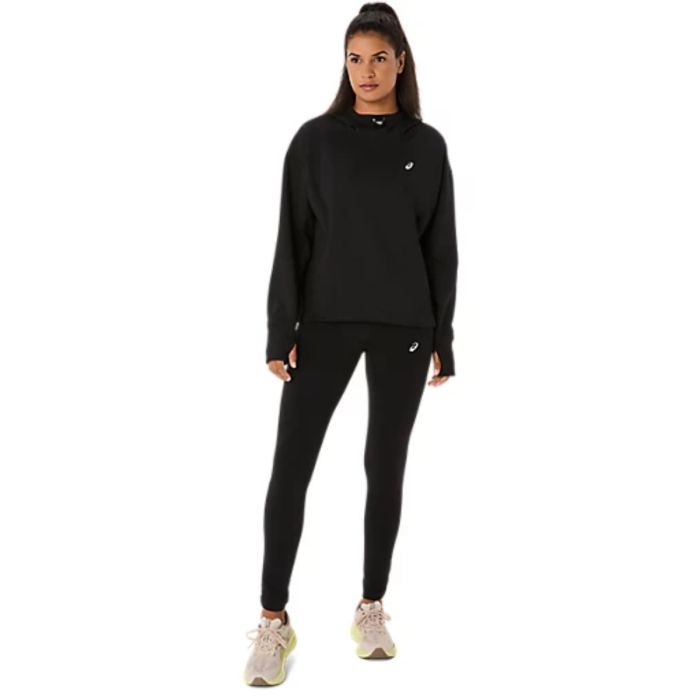 Asics Dame Trøjer Nagino Run Adjustable Hoodie Sort