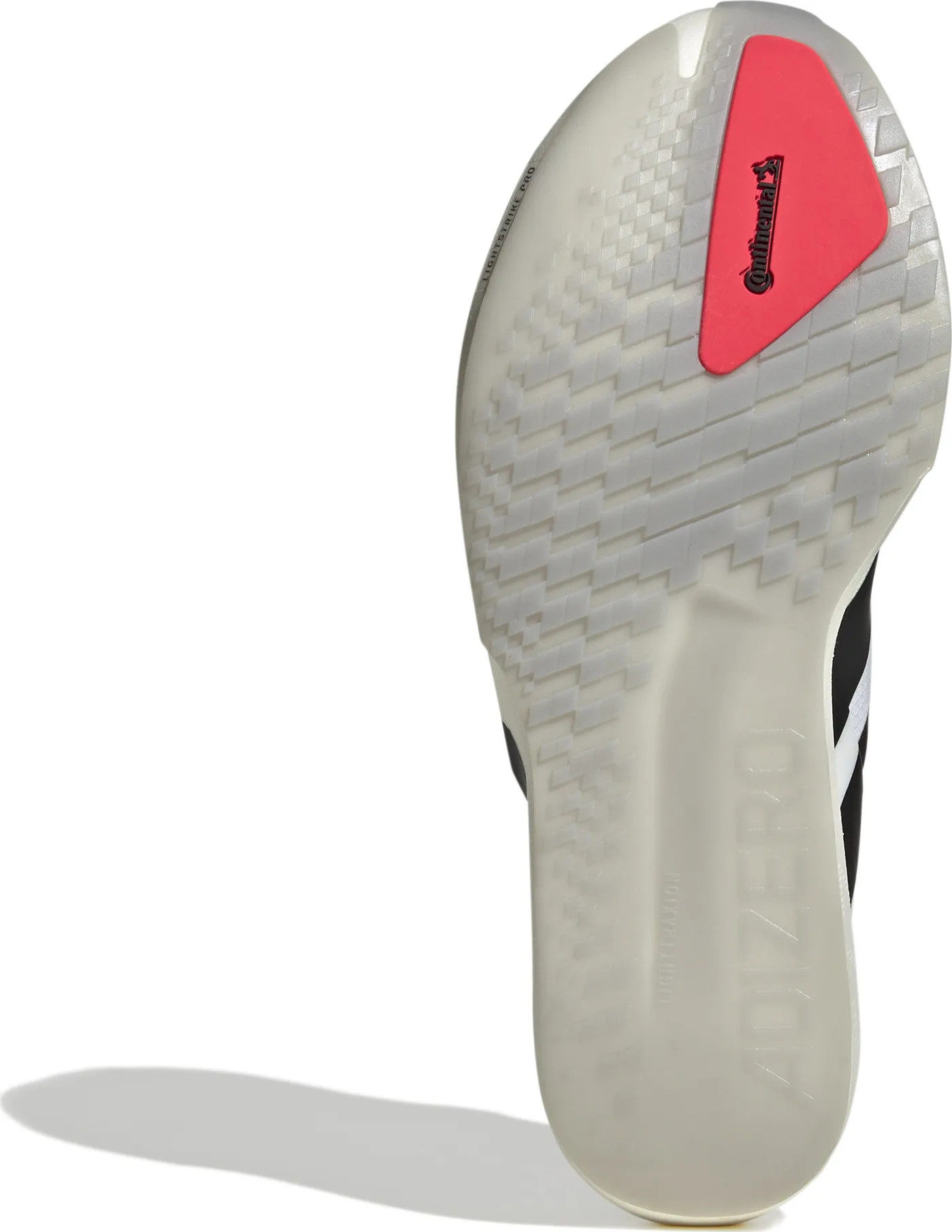 Adidas Men's Adizero Adios 9 Cloud White/Core Black/Lucid Red