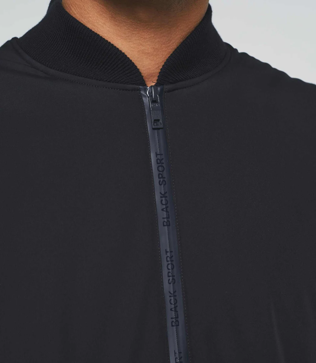 Veste zippée sans manches marine 