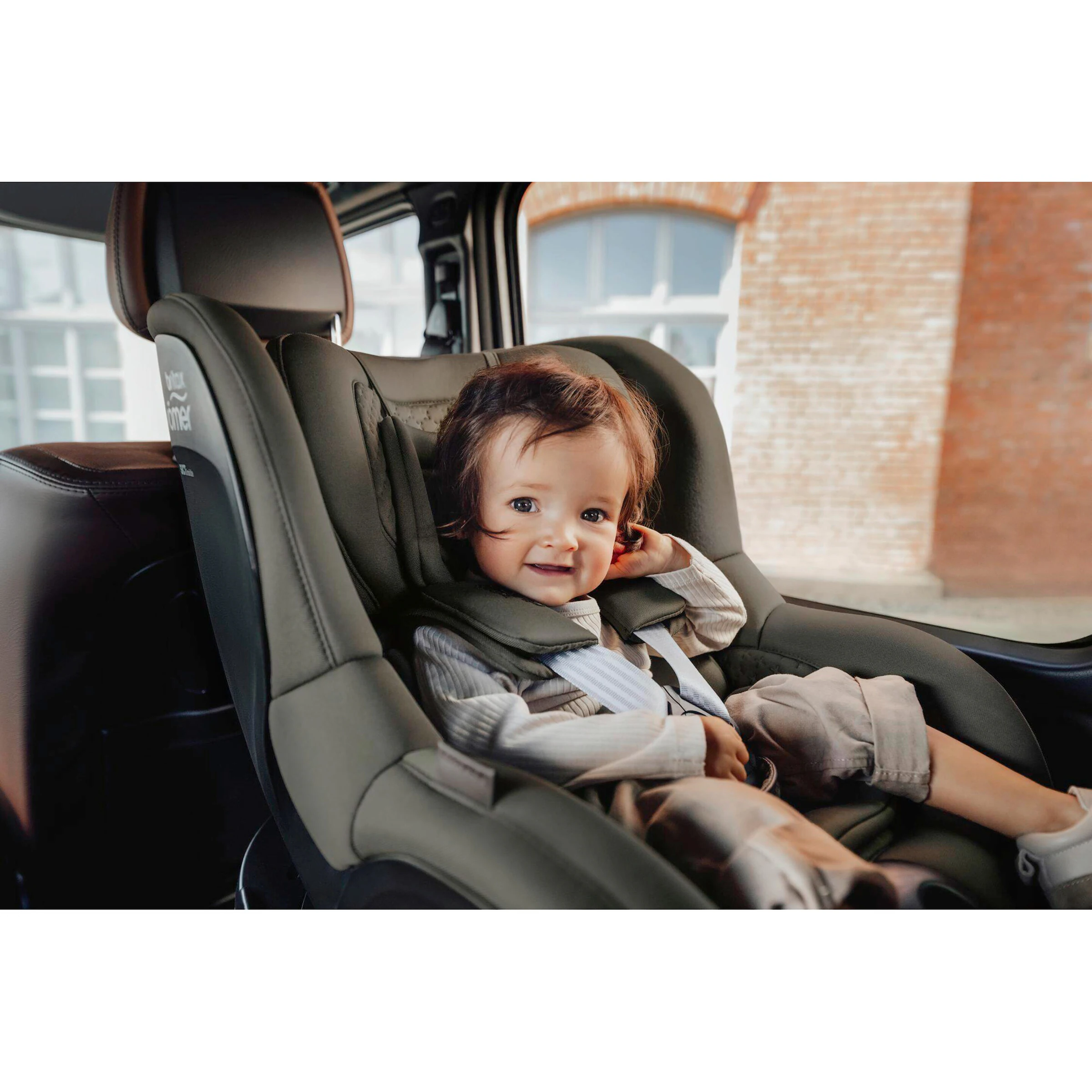 Britax Römer - Britax Römer Diamond Kindersitz DUALFIX PRO M LUX urban olive
