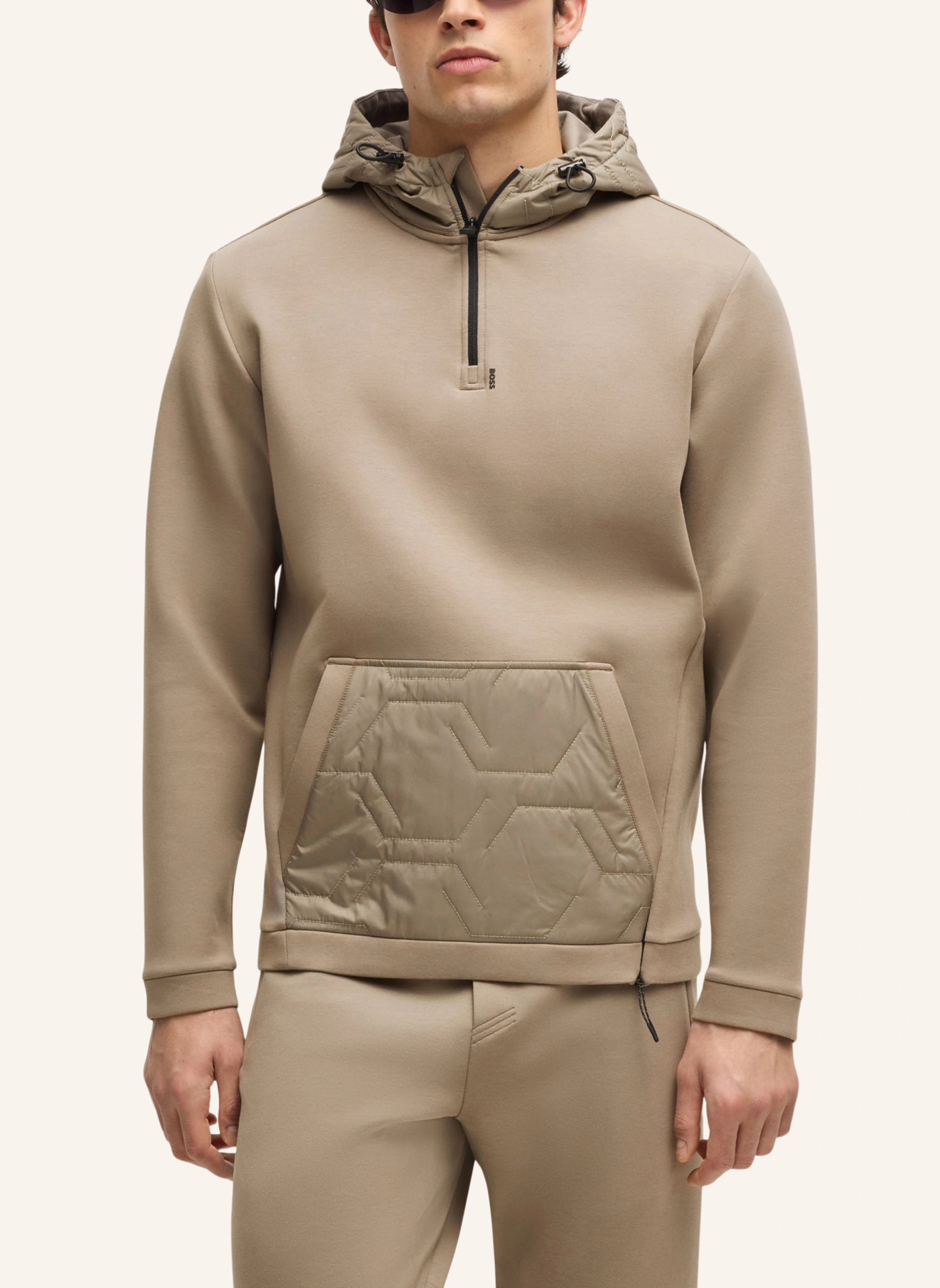 BOSS Sweatshirt SANOK TECH HYBRID Regular Fit