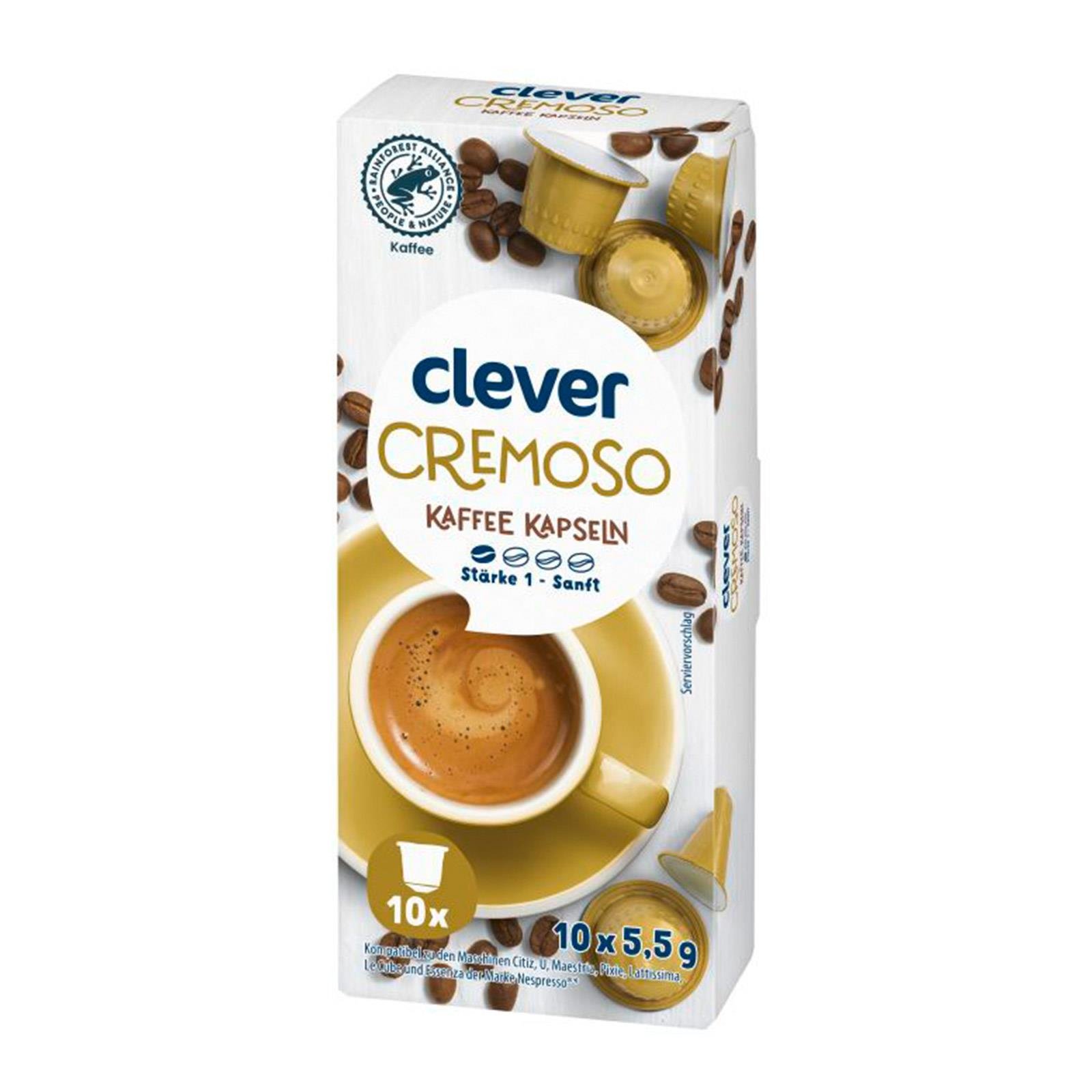 Clever Cremoso Espresso Kapseln