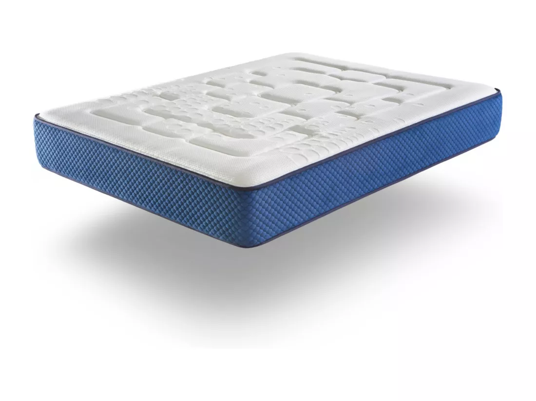 Matelas 160X200 COLUMBATEX Épaisseur 25 CM Mousse HR et Látex,Ferme, 2 Face été/hiver