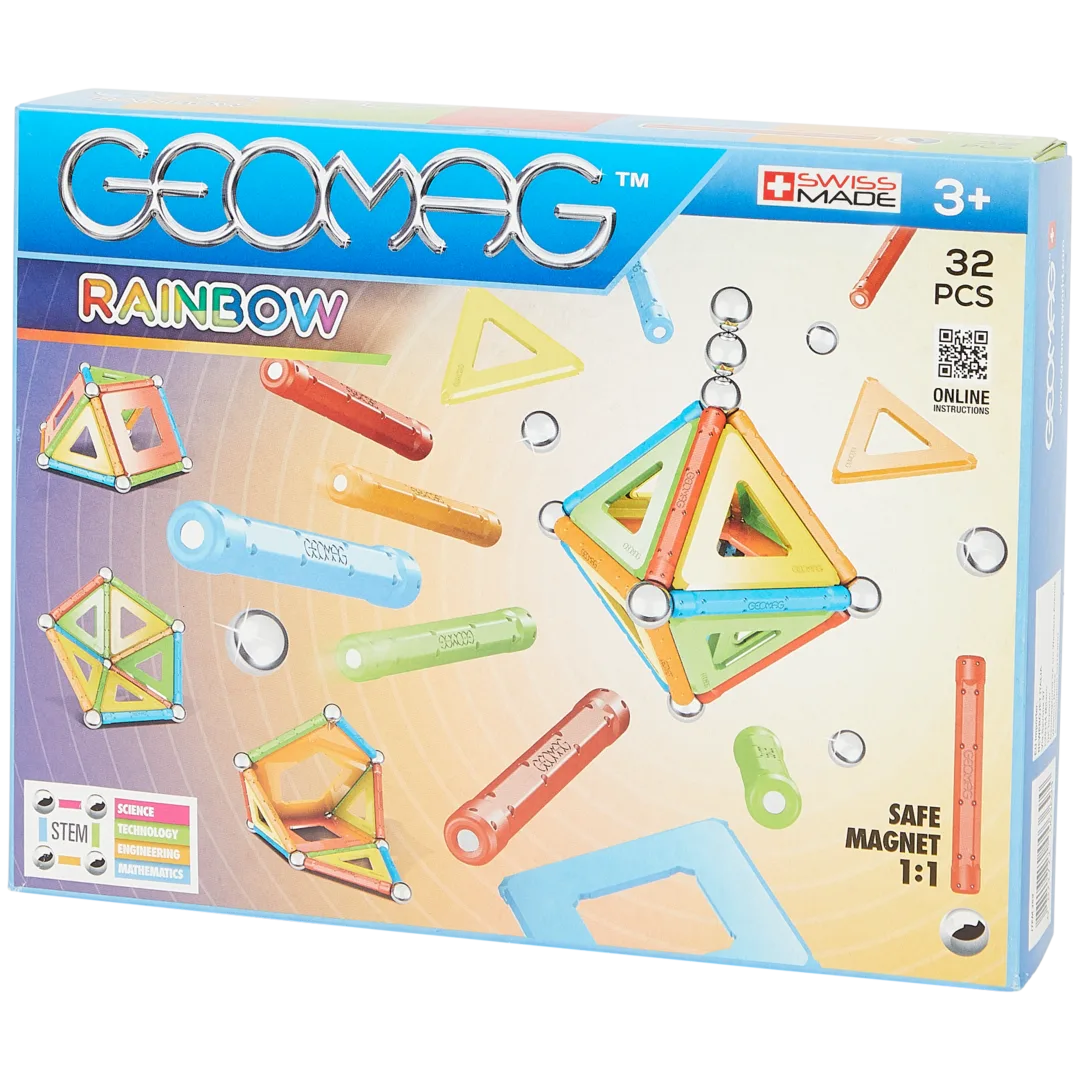 Geomag Rainbow bouwset 32-delig