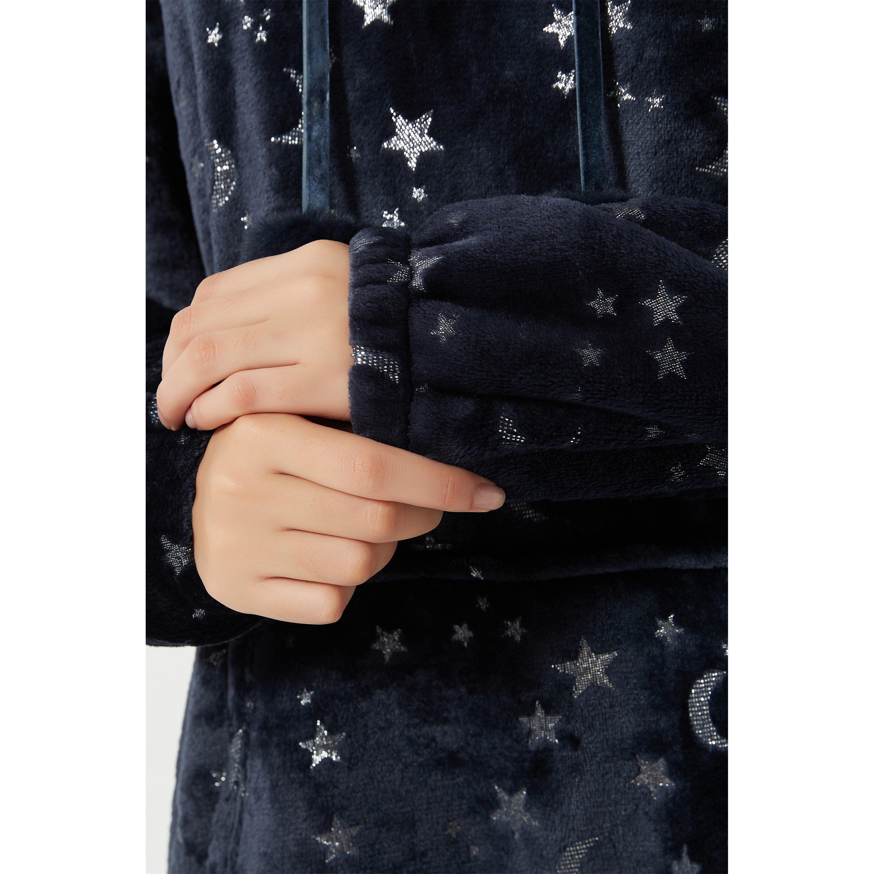 Linea Ladies Foil Star Snuggle Hoodie