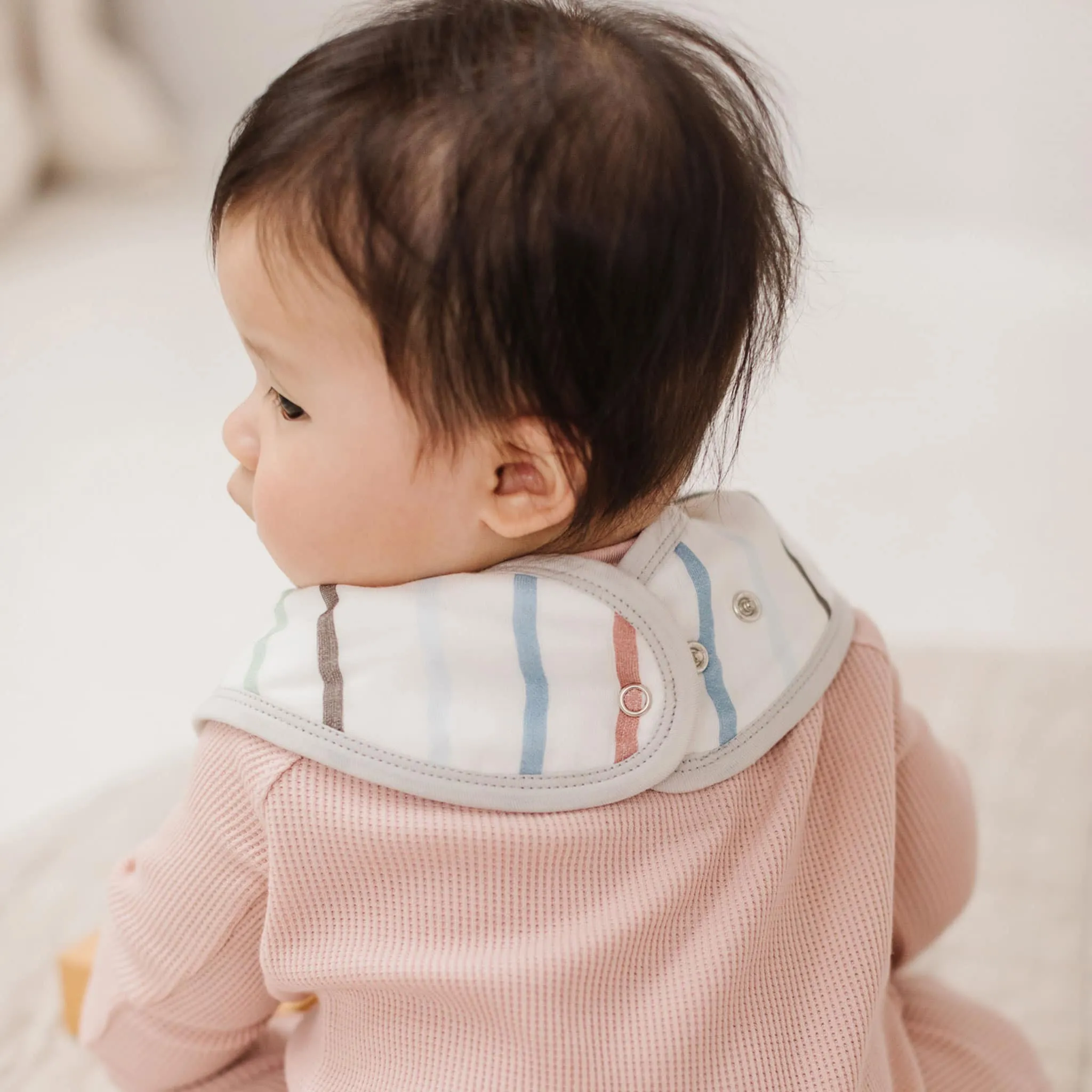Loulou Lollipop Bavoirs Bandana Mousseline Paquet de 2 - Encre