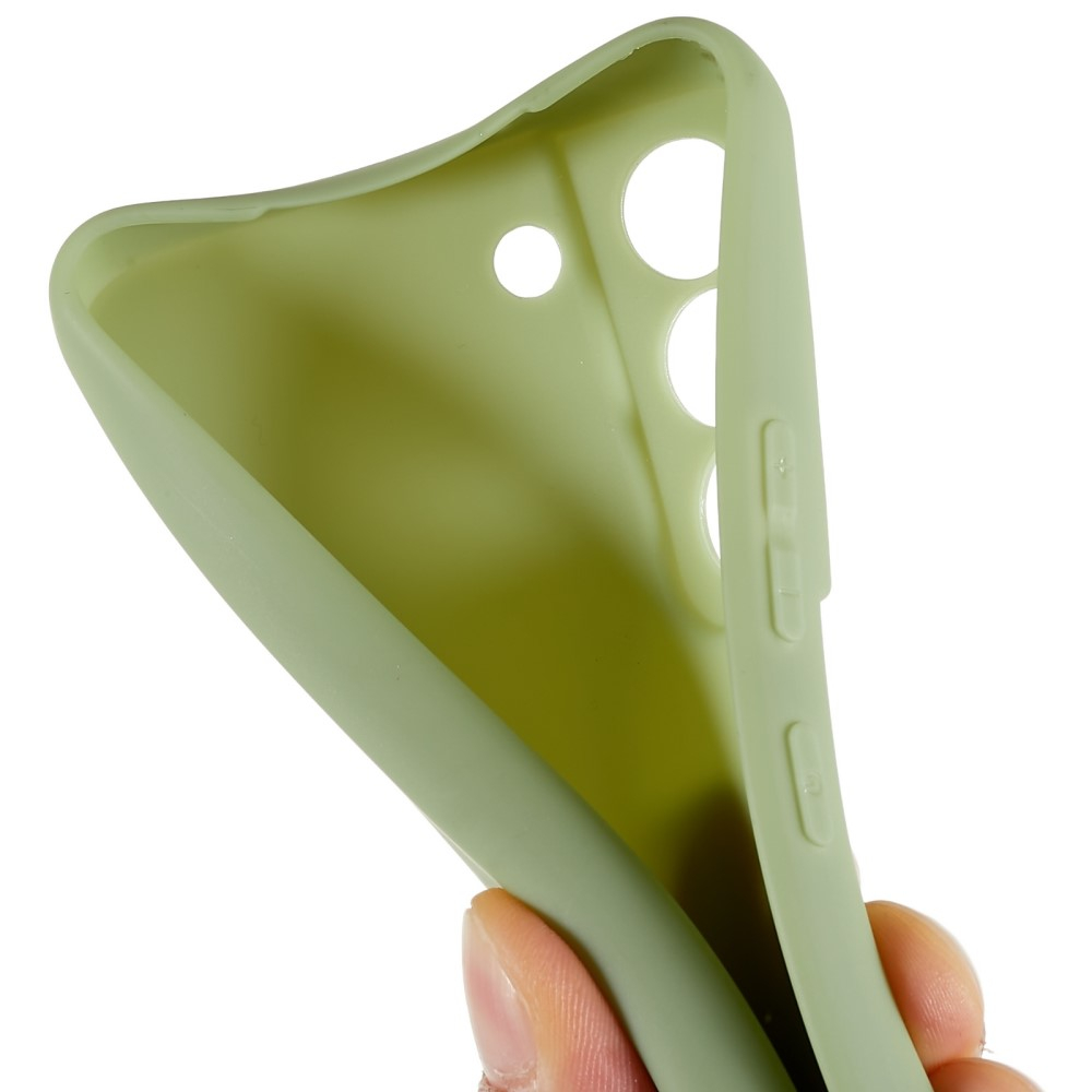 Samsung Galaxy S22 5G Gummi Case Hülle mit Kameraschutz - Grün (Matt)